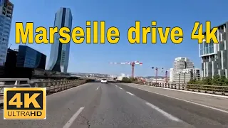 Marseille drive 4k- Driving- French region