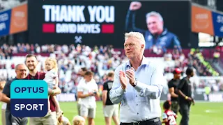 David Moyes FAREWELLS West Ham at the London Stadium 🥲