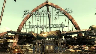 The Functioning Gate of Paradise Falls in Fallout 3