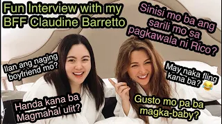 INTERVIEW WITH MY BFF CLAUDINE BARRETTO
