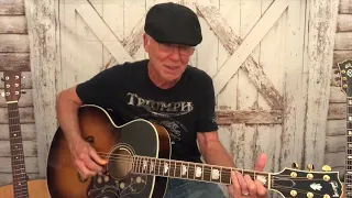 "After the Gold Rush"  Neil Young - Cover - Part 9 - "Open Tuning Songs"