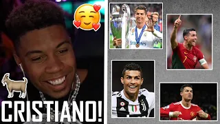 RESPEKTIERT CRISTIANO RONALDO✨️🐐 SID REAGIERT AUF DIE BESTEN CR7 HIGHLIGHTS🥰💥| 999 SID