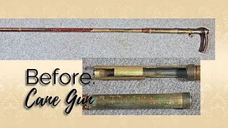 Antique Gun Restoration | Cane Gun - Before
