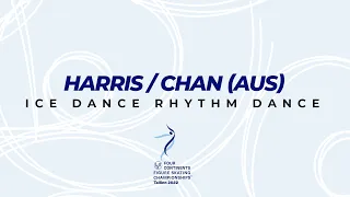 Harris/Chan (AUS) | Ice Dance RD | ISU FC FS Championships 2022 | Tallinn | #FigureSkating