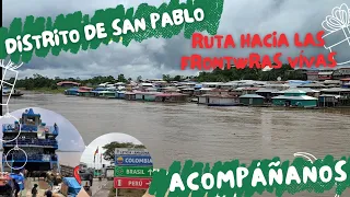 DISTRITO DE SAN PABLO DE LORETO EN LA RUTA DE FEONTERAS VIVAS DEL PERU - AEMINPU