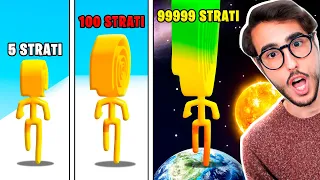 FACCIO CRESCERE LA MIA TESTA CON 9.999.999 STRATI! - Layer Man