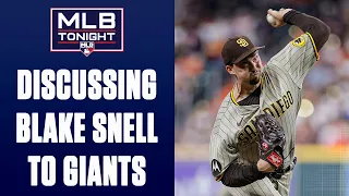 MLB Tonight reacts to the  Blake Snell deal!