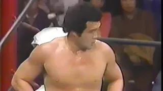 Genichiro Tenryu vs  Takashi Ishikawa 3/19/82