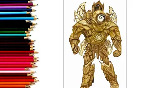 How to draw Titan Clockman Upgrade Skibidi Toilet Multiverse