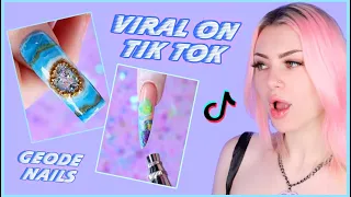 Recreating Tik Tok Nail Art Designs