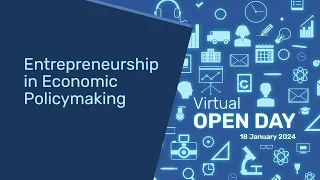 MA in Enterprenurship in Economic Policymaking | University of Tartu | Virtual Open Day 2024