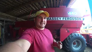 Комбайна Massey Ferguson 440 Доработка