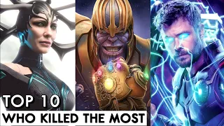 Top 10 MCU Characters Who Killed the Most Number of Beings | BNN Review