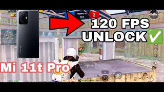 Mi 11t Pro 90FPS Pubg test | I unlocked 120 FPS🥶 Mi11t Pro 90fps अनलॉक गेमप्ले #90fps #pubg #tips