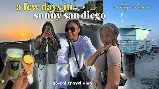 a few days in sunny san diego (chatty travel vlog) | good food, lots of sunsets, shopping, and more!