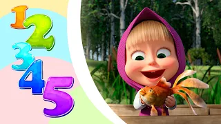 💥NEW SONG🎵 TaDaBoom English 🔢🐟 1 2 3 4 5 🐟🔢 Masha and the Bear songs 🎵Songs for kids