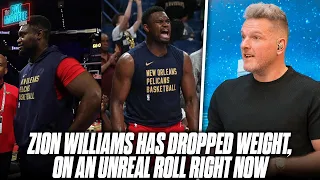 BREAKING: Zion Williamson Has Lost 25 Pounds & IS BALLING | Pat McAfee Reacts