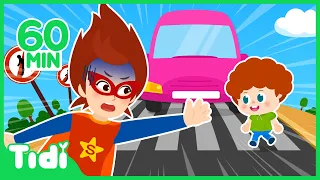 Superb Heroes in Tidi Story-Songs | Kids Song Compilation 60m | Best Nursery Rhymes ★ TidiKids