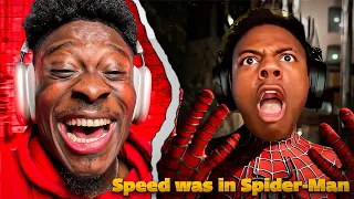 If IShowSpeed was in Spider-Man! 😂| LIVE REACTION