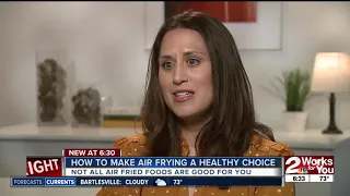 How to make air frying a healthy choice