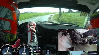 ONBOARD TAC Rally 2018 BMW M3 E30 by Mats vd Brand & Eddy Smeets - PURE SOUND