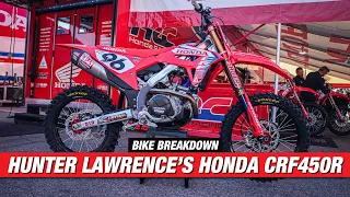 "There's So Much Power, But It's Very Linear" - Inside Hunter Lawrence's Race Bike