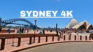 SYDNEY 4K - Driving Downtown  - AUSTRALIA