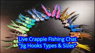 What You Need To Know About Crappie Jig Hooks and Sizes | Live Crappie Fishing Chat