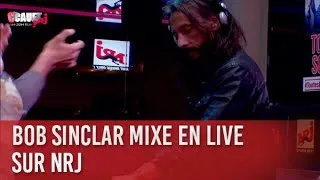 Bob Sinclar mixe en live sur nrj - C’Cauet sur NRJ