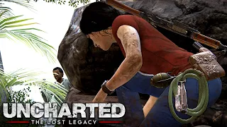 Uncharted The Lost Legacy - Trident Fortress / Stealth Kills (Crushing Difficulty) No Damage