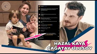 Hazal Kaya Pose shared on Mother's Day: Emotional reactions from Çağatay Ulusoy