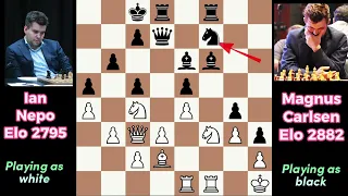 Unwelcome chess game | Ian Nepo vs Magnus Carlsen 20