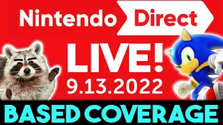 LIVE Nintendo Direct September 2022 Reaction | Zelda Tears Of The Kingdom & More!
