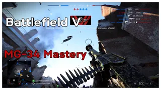 Battlefield V: MG34 Mastery (Best Moments)