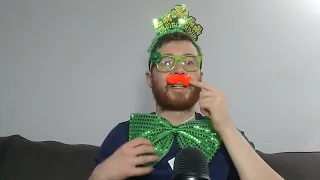 ASMR - Saint Patrick's Day dollar store haul with an Irish man