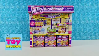 Shopkins Real Littles Micro Mart Blind Box Figure Unboxing | PSToyReviews