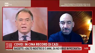Covid: in Cina record di casi e varianti - Storie Italiane 28/12/2022