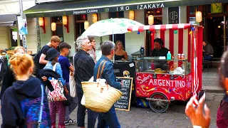 Handmade Sausages served on a Bicycle | Street Food in Berlin Germany