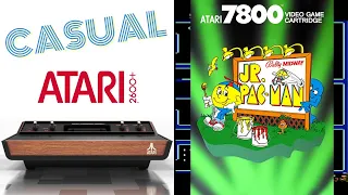 CASUAL 2600+: Jr. Pac-Man (Atari 7800)