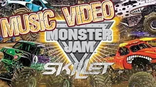 Skillet - Monster  | Monster Jam Music Video | San Diego at Petco Parks | Monster Jam Trucks Kids