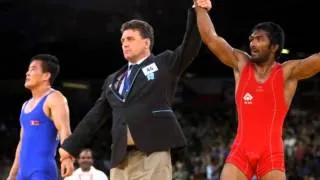 Wrestling Sushil Kumar loses in Final, gets Silver