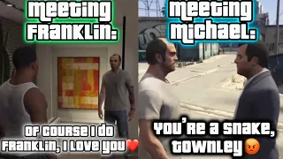 What Happens When You let the Protagonists Meet In Person? (Michael, Franklin, & Trevor Dialogue)