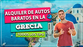 ¡Alquiler de autos en Grecia muy barato! Atenas y las islas griegas: Santorini, Mykonos, Creta...