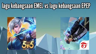 Lagu kebangsaan EMEL vs Lagu kebangsaan EPEP