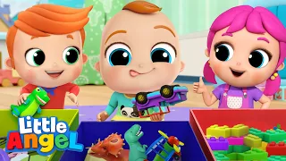 Let's Tidy Up! Clean Up Song | Kids Songs & Nursery Rhymes by Little Angel