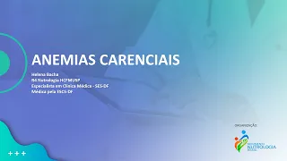 Aulas - Anemias carenciais - Dra. Helena Bacha