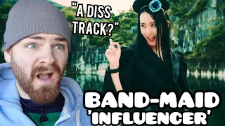 First Time Hearing BAND-MAID "Influencer" | REACTION