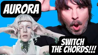 PRO SINGER'S first REACTION to AURORA - QUEENDOM (LIVE)