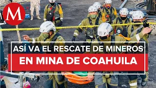 En la mina de Múzquiz siguen los trabajos de rescate de mineros atrapados