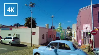 Entering the Bo-Kaap in Cape Town - Binaural 4K Walking Video - South Africa